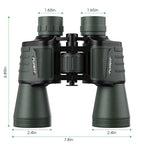 20x50 High Powered Binoculars for Adults (Green)