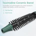 Mini Barrel Thermal Brush for Short Hair 0.35 Inch Curling Brush (0.35 Inch Barrel)