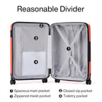 Expandable Hard Shell Luggage Sets (3 Pc Set EXT (20/24/29) / Orange)