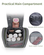 Hanging Travel Toiletry Bag for Women (AF-Army Green / Medium)