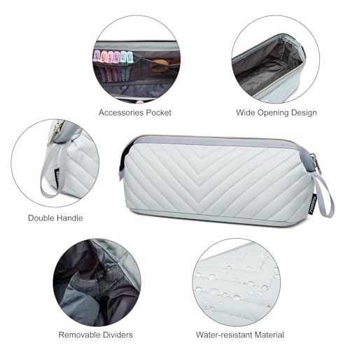 Hair Tools Travel Bag for Shark Flexstyle Dyson (Grey)