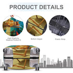 Summer Cat Luggage Cover (#36 / L(fits 28-30Inch suitcase))