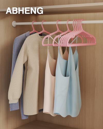 30 Pack Clothes Hangers (Light Pink)