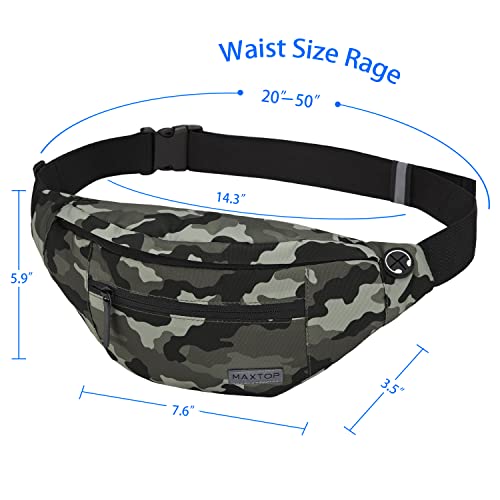 Large Camo Green Fanny Pack Hands (Camo Green / Large)