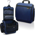 D&D Wanderlust Hanging Travel Toiletry Bag for Women & Men (1 Pack Blue)