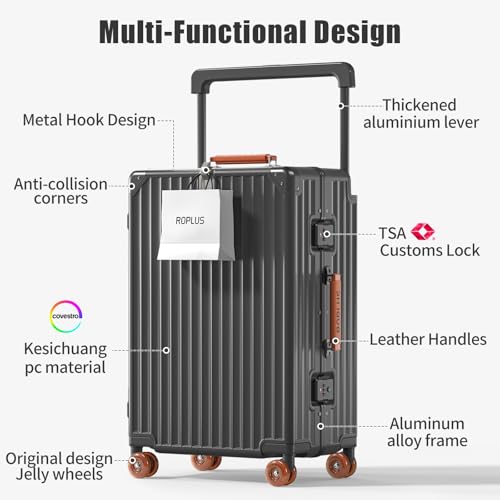 Aluminium Frame Checked (Grey& Brown / 28 inch)