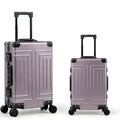 All Aluminum Magnesium Carry On Luggage (grey / 20 inch + 26 inch)