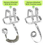 Toddler Leash & Harness (Gray)