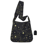 Sling 19L Foldable Packable Crossbody Grocery Bag for Men & Women (Stars)
