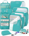 Packing Cubes for Travel (16 Turquoise)
