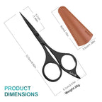 Pro Beard Scissors (Black)