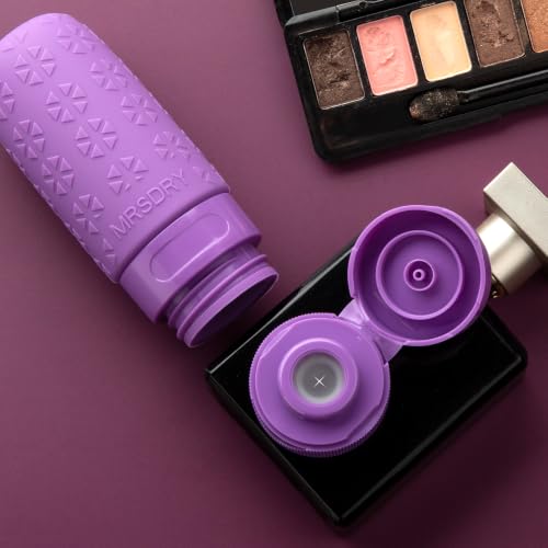 Travel Bottles for Toiletries (Purple / 2 Ounces)