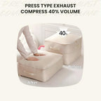 Comforter Storage Bag (Gray, Large, 1PC)