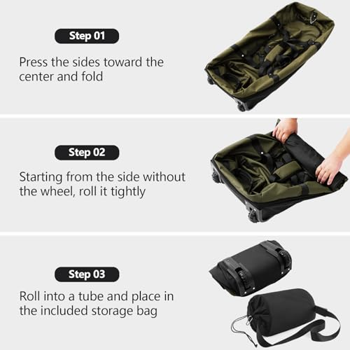 110L 140L Expandable Soft (Army Green)