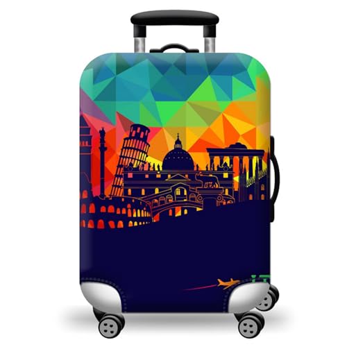 Travel Luggage Cover Suitcase Cover Protector Skins 18 (City / XL (for 29--32 inch luggage))