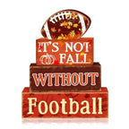 Fall Football Tiered Tray Decor Set (Fall Football)