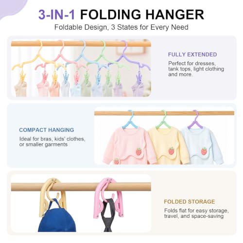Travel Hangers (Colorful / 10 Pcs)