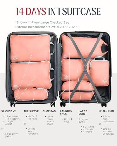 Large Compression Packing Cubes 7 (Coral Bloom)