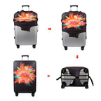 Travel Luggage Cover Suitcase Cover Protector Skins 18 (Graffiti / M (for 22--24 inch luggage))