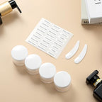 16 Pack Travel Bottles for Toiletries (Large / Apricot)