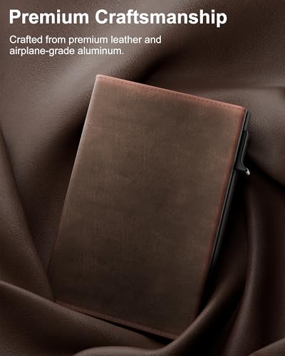 Wallet for Men Card Holder (Dark Brown / Wallet)