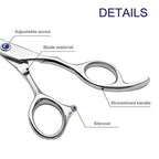 Hair Cutting Scissors Set Professional Hair cut Scissors Kit with Cutting Scissors Thinning Hairdressing Shears Set for Barber Salon (Blue)