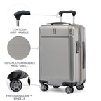Platinum Elite Hardside Carry (Carry-on 21-Inch / Metallic Sand)