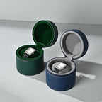 Single Watch Travel Case Blue (Blue)
