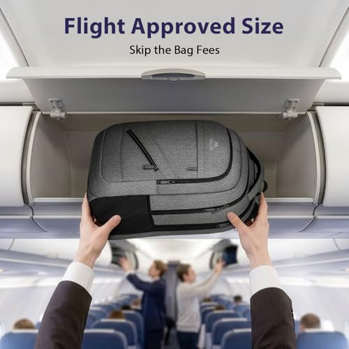 Travel Laptop Backpack (Grey / 17 Inch)