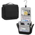 Hanging Toiletry Bag for Men and Women (Black / Large)