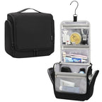 Hanging Toiletry Bag for Men and Women (Black / Large)