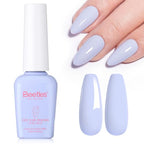 Beetles Blue Gel Nail Polish (D - Pastel Blue | Blueberry Smoothie)