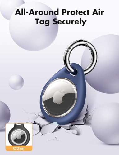 Holder for Apple AirTag (Blue&Rose Pink&Yellow &Red)