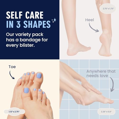 Better Blister Bandages for Toes (Toe Pack - 10 count)