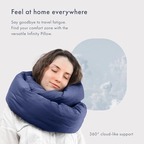 Infinity Pillow (Navy)