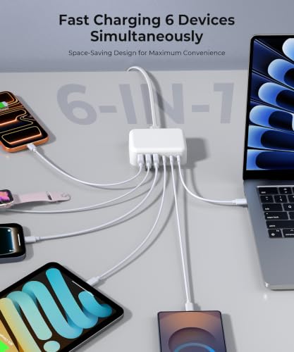 USB Charging Station (H-White / 140W)