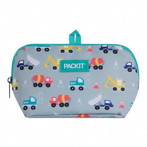 Freezable Snack Bag (Construction Trucks / Medium)