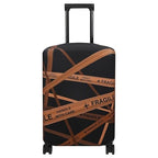 Luggage Cover Fits 27 (L / Gold Fragile)