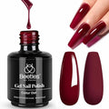 Beetles Burgundy Gel Nail Polish (C - Creme Red | Oxblood Red)