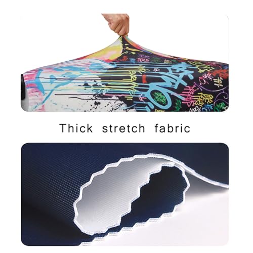 Travel Luggage Cover Suitcase Cover Protector Skins 18 (Graffiti A8 / M (for 22--24 inch luggage))
