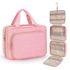 Toiletry Bag for Women (Large / Minimalist / Pink)