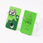 Funny Animal Luggage Tags Suitcases (Green)