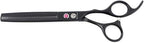 Purple Dragon 7.0 inch Rhinestone Decoration 3PCS Pet Grooming Scissors Dog Hair Cutting & Thinning Shears Set