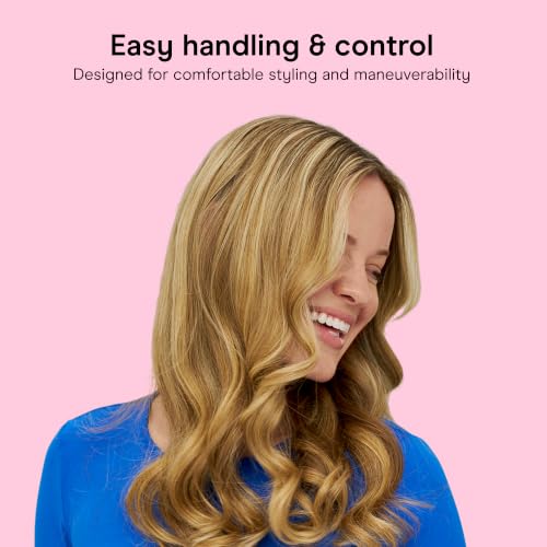 Curling Iron Double Ceramic (White/Rose Gold / 0.75 Inch Standard Barrel)