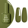 Beetles Olive Green Gel Nail Polish (H - Creme Green | Moss Green)