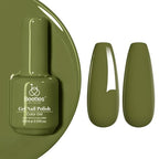 Beetles Olive Green Gel Nail Polish (H - Creme Green | Moss Green)