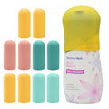 10 Pack Silicone Bottle Covers Travel Essentials for Women Men (10 Pack)
