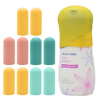 10 Pack Silicone Bottle Covers Travel Essentials for Women Men (10 Pack)