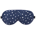 Natural Silk Sleep Mask (Blue Stars)