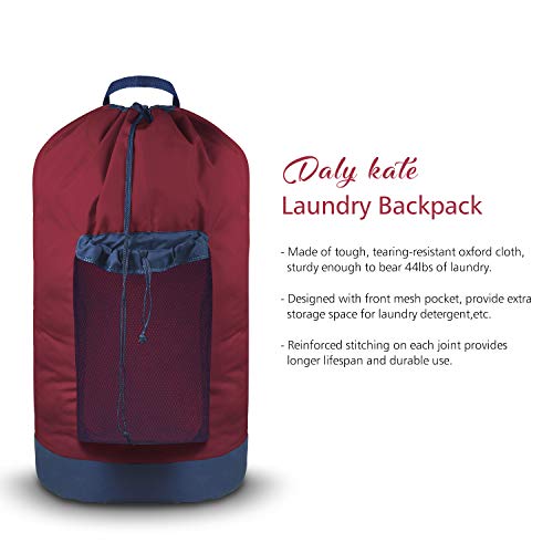 Backpack Laundry Bag (Red)